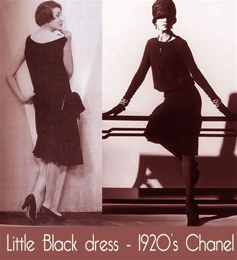 1920s chanel little black dress|coco chanel little black dress 1920.